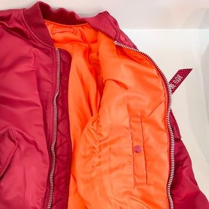Alpha Industries Women’s Red MA-1 Bomber Jacket